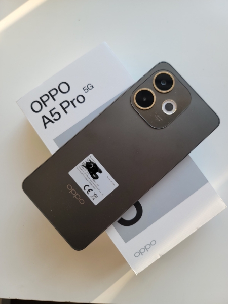 Handy Smartphone OPPO A5 Pro 5G 8GB + 256GB Schwarz(Black Brown) Keine Kratzer