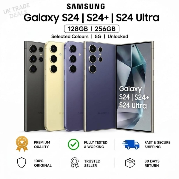 Samsung Galaxy S24 – S24 Plus – S24 Ultra 256GB 5G Smartphone makellos A+++