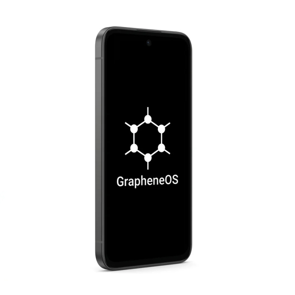 Google Pixel 10a 128 GB schwarz GrapheneOS entsperrt Smartphone – Hervorragend