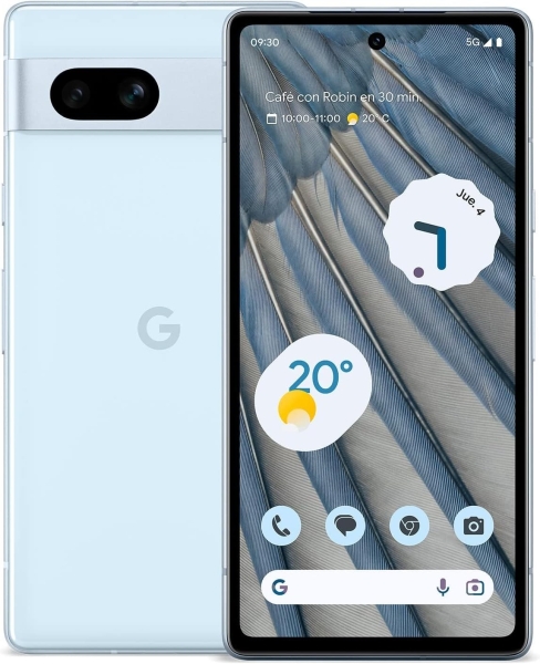Google Pixel 7a 5G 128GB 8GB RAM 6,1″ 64MP entsperrt Android Smartphone Seafoam