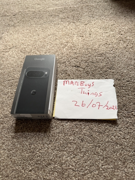 Google Pixel 10 Pro XL 5G Smartphone 256GB – Obsidian – BRANDNEU VERSIEGELT