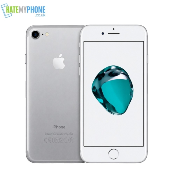 Apple iPhone 7 silber entsperrt 32GB 128GB 256GB 4,7″ Display 12MP IOS Smartphone