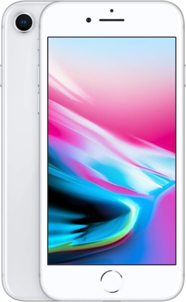 Apple iPhone 8 Handy (entsperrt) A1905 (GSM) – 256GB – Silber