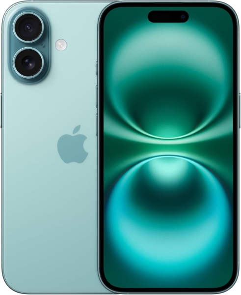 Apple iPhone 16 5G 128GB – entsperrt iOS Smartphone – türkis – sehr gute Qualität