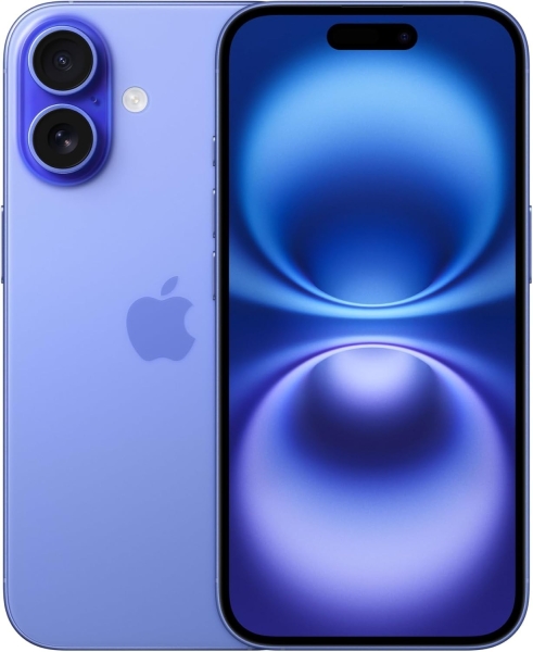 Apple iPhone 16 5G 128GB – entsperrt iOS Smartphone – blau – gute Qualität