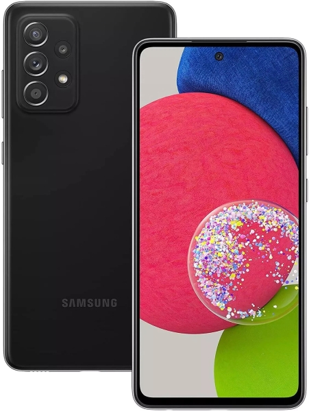 Samsung Galaxy A52s SM-A528B/DS 5G 128GB/6GB NFC entsperrt Smartphone – schwarz