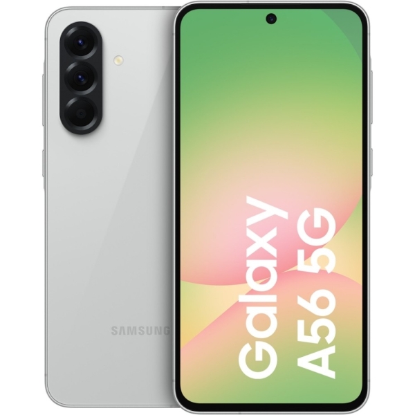 Samsung SM-A566BZAAEUE Galaxy A56 5G 128 GB / 8 GB – Smartphone – hellgrau