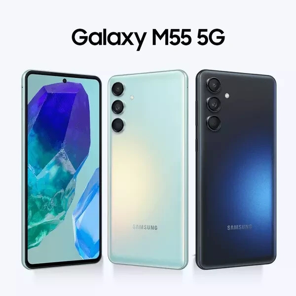 Samsung Galaxy M55 5G M556 6,7″ 8GB 256GB 50MP SD7 Smartphone Handy NEU