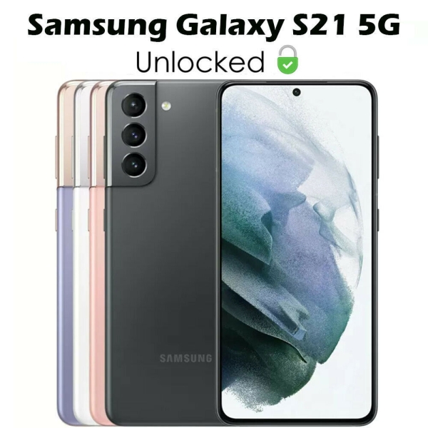 Neu Samsung Galaxy S21 5G 8+256GB Ohne Vertrag Handys Einzel-SIM 6.2″ Smartphone