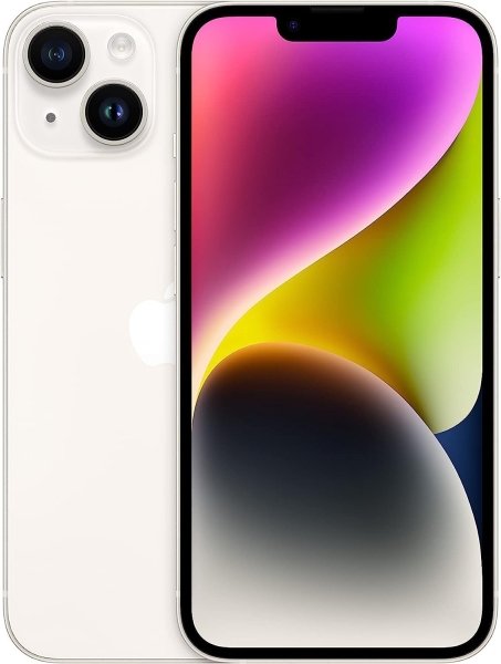 Apple iPhone 14 Plus 5G 128GB – entsperrt iOS Smartphone – Starlight – gute Qualität