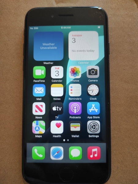 Apple iPhone SE (2020) 64GB entsperrt Smartphone schwarz – UK-Modell – SEHR GUT