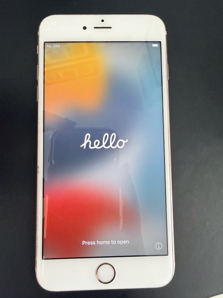 iPhone 6s Plus 32GB Roségold entsperrt – funktionsfähig – Ersatzteile/Reparaturen – ohne SIM-Tray