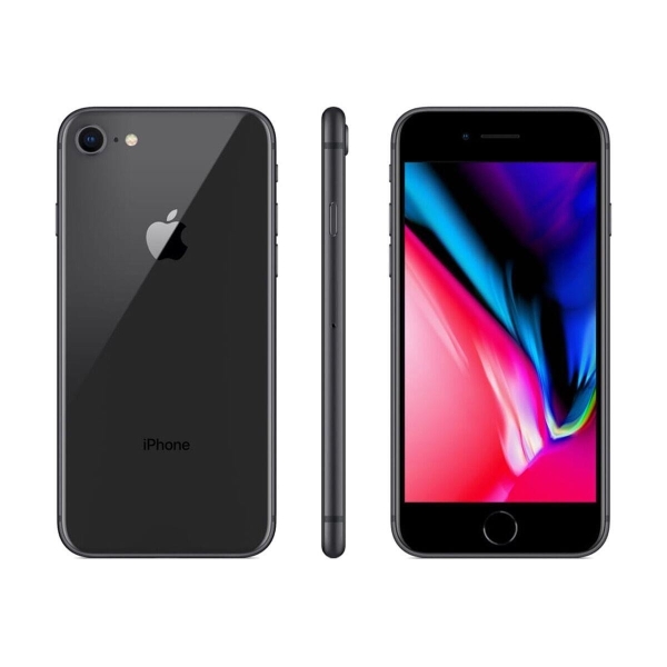 Apple iPhone 8 64GB iOS 16 entsperrt SIM 4G spacegrau Handy Smartphone D