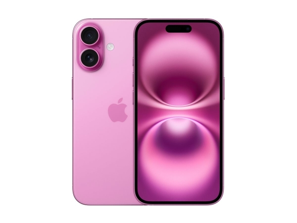 Apple iPhone 16 pink 128GB 5G Smartphone mit 48MP/12MP Kameras – MYEA3QN/A