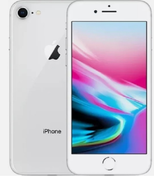 Apple iPhone 8 256GB Silber – O2 gesperrt – voll funktionsfähig – Ref2041