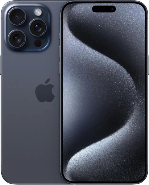 Apple iPhone 15 Pro Max 256GB 5G Smartphone 6,7″ entsperrt – titanblau