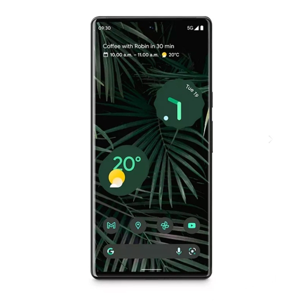 Google Smartphone Android 5G Pixel 6 Pro 6,7 Zoll SIM frei 128GB schwarz