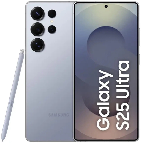 Samsung S931 Galaxy S25 Ultra 256GB 12GB RAM 5G Dual SIM Silver Blue Smartphone