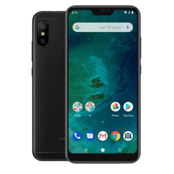 Smartphone Xiaomi Mi A2 Lite 4/64GB Schwarz ohne Simlock | Zustand: Gut