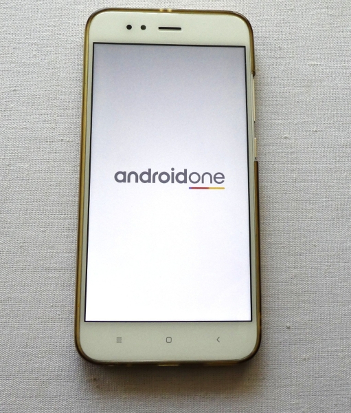 Smartphone Xiaomi MI A1 Gold mit Blau SIM Karte Prepaid (Ohne Simlock)