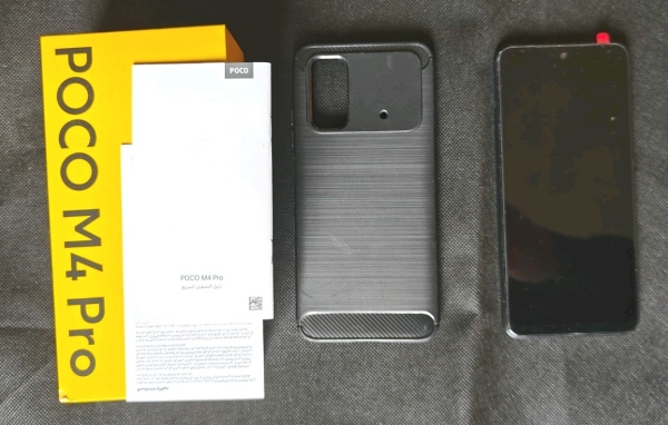 Xiaomi Poco M4 Pro 6GB / 128GB schwarz entsperrt Android Smartphone – BITTE LESEN