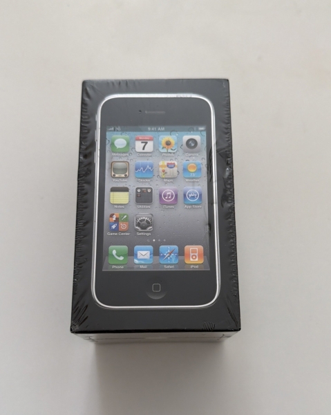 New Sealed Old Stock Apple iPhone 3gs 8gb – 2009 – Rare iOS 4.3.5
