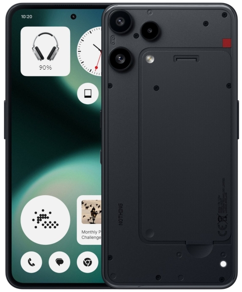 Nothing Phone (3a) Lite 5G Android Smartphone SIM-frei 128GB KI-Telefon schwarz