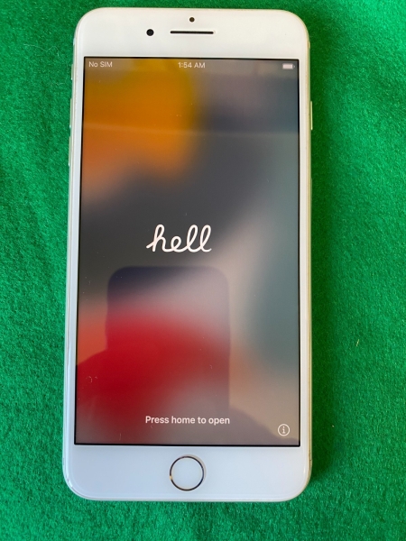 APPLE IPHONE 7 PLUS 128GB WEISS/SILBER – AKKU 79% NEUWERTIG