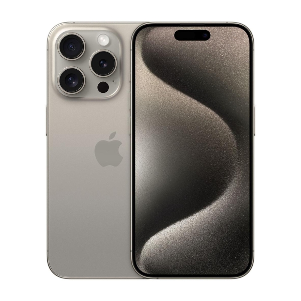 Apple iPhone 15 Pro 128GB Natural Titanium entsperrt iOS26 Smartphone – Hervorragend