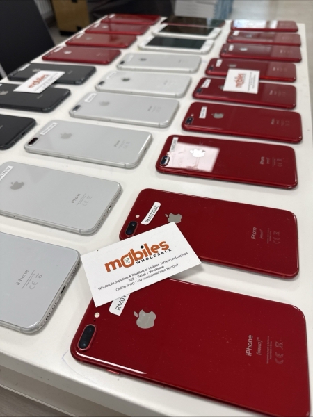 20 Stück – Apple iPhone 8 Plus 64GB entsperrt rot, schwarz, weiß Bulk Restposten 🔋 85%+
