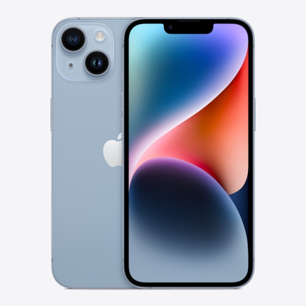 Apple iPhone 14 128GB blau guter Zustand entsperrt iOS Smartphone