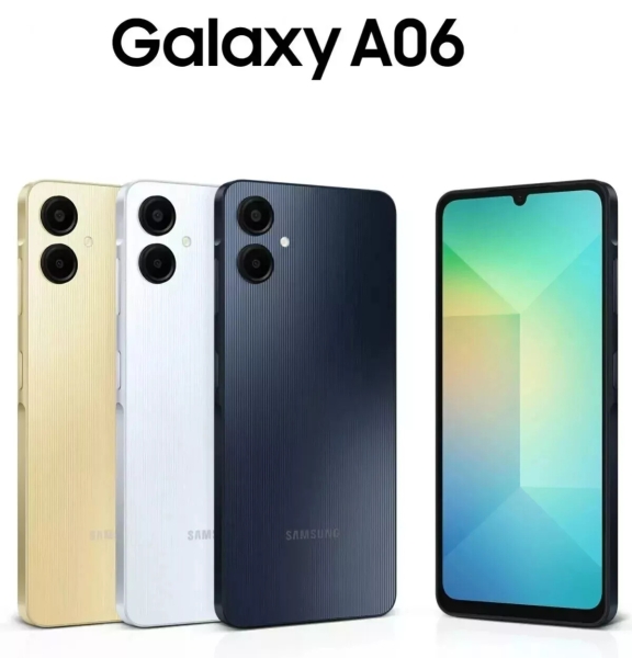 Samsung Galaxy A06 64GB 4G 2024 Dual-Sim entsperrt Android Smartphone UK neu