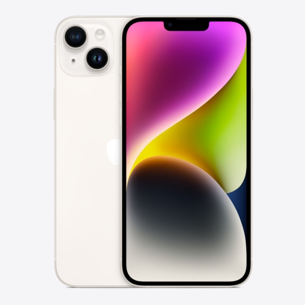 Apple iPhone 14+ Plus 128GB weiß makelloser Zustand entsperrt iOS Smartphone
