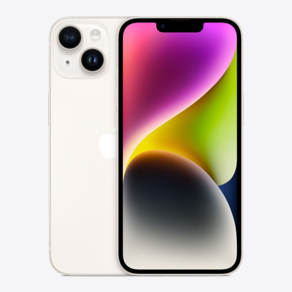 Apple iPhone 14 128GB Starlight sehr guter Zustand entsperrt iOS Smartphone