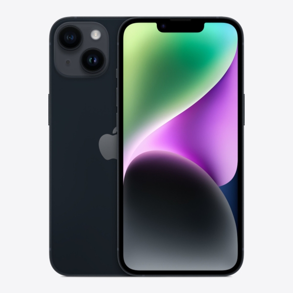 Apple iPhone 14 128GB Mitternacht makelloser Zustand entsperrt iOS Smartphone