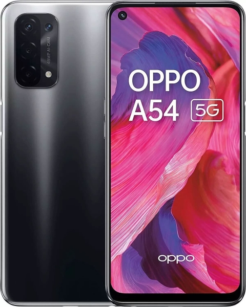 Oppo A54 5G 64GB schwarz entsperrt 48MP Smartphone – siehe Beschreibung