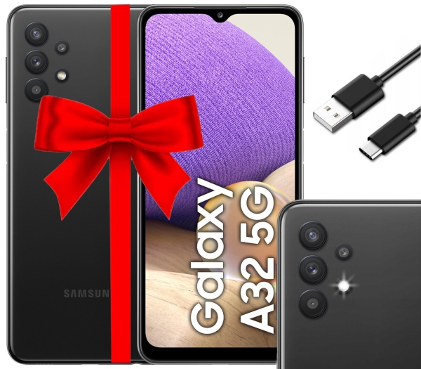 Samsung Galaxy A32 5G Smartphone Awesome Black 128GB Sehr Gut
