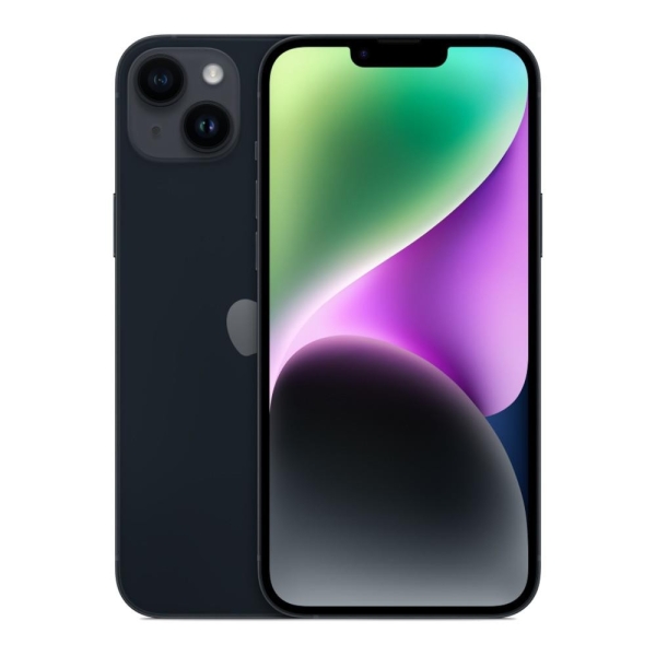 Apple iPhone 14+ Plus 128GB Mitternacht makelloser Zustand entsperrt iOS Smartphone