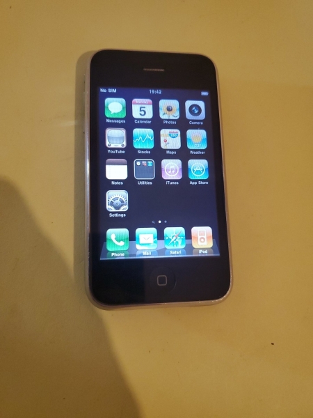 iPhone 3g A1241 16gb SCHÖNER ZUSTAND SELTEN ORIGINAL Locked On 02 Netzwerk 202