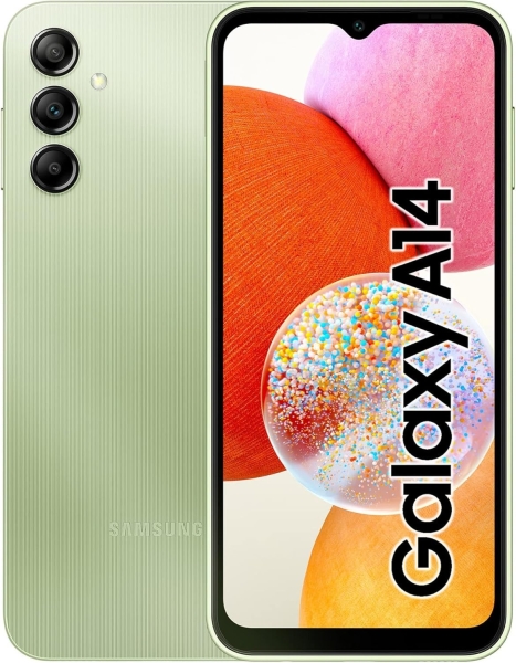 Samsung Galaxy A14 64GB Dual-SIM entsperrt SIM-frei Smartphone – grün (H)