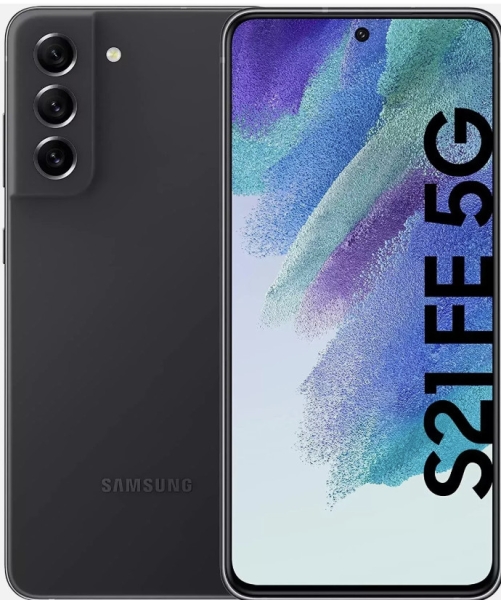 Samsung Galaxy S21 FE 5G SM-G990B/DS – 128 GB – Smartphone Graphite (entsperrt)