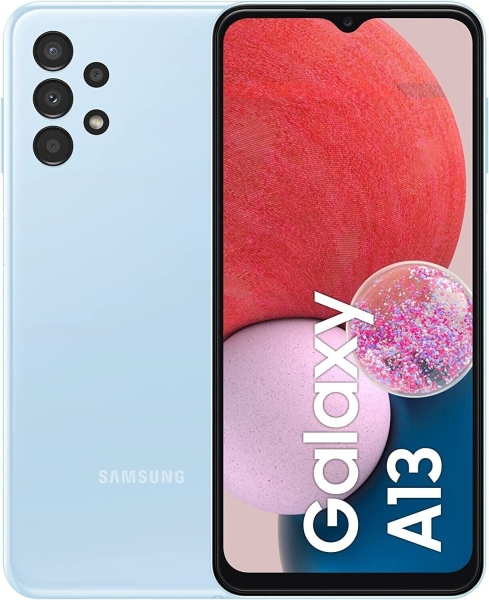 Samsung Galaxy A13 SM-A137F (Dual-SIM) – 64GB – hellblaues (entsperrt) Smartphone