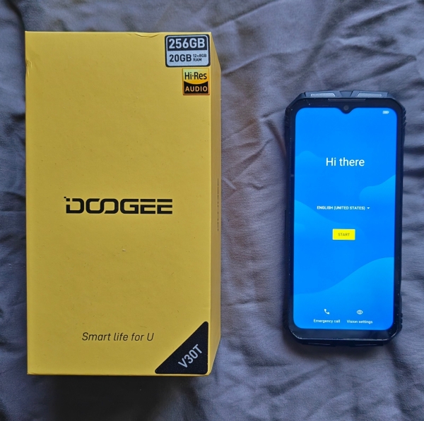 Doogee V30T 5G 256GB Rugged Smartphone – 10.800mAh Akku & 108MP Kamera