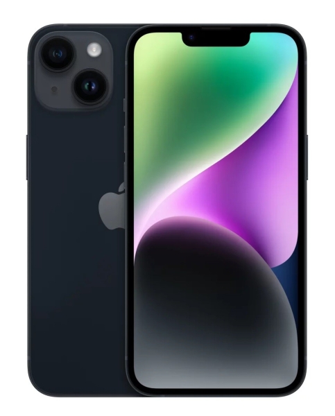 Apple iPhone 14 Handy 5G Smartphone 6,1″ SIM frei 128GB Midnight Black