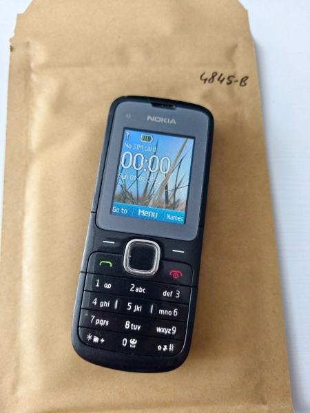 Nokia C1-01 Handy (entsperrt) – Dunkelgrau