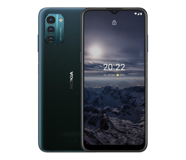 Smartphone Nokia G21 TA-1418 Blau ohne Simlock | Kleine helle Flecken