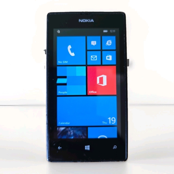 Nokia Lumia 520 schwarz Windows Phone Smartphone Retro Vintage getestet funktioniert