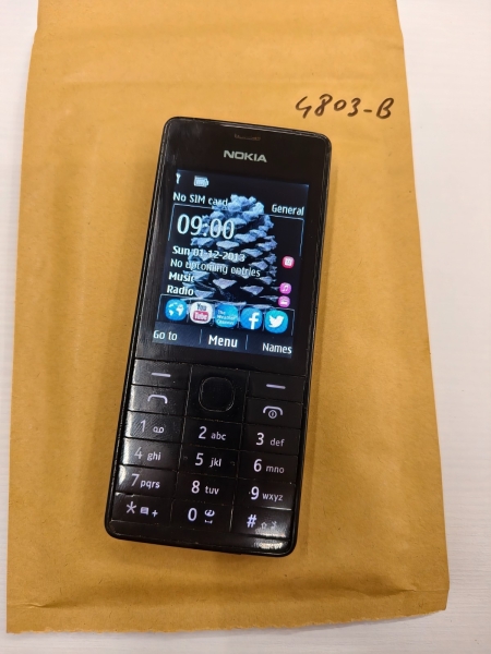 Nokia 515 schwarz Premium Metal Classic 3G Handy – getestet funktioniert