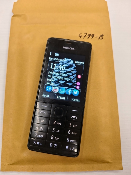 Nokia 515 schwarz Premium Metal Classic 3G Handy – getestet funktioniert