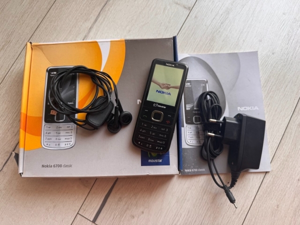 L@@K Nokia 6700c Classic Smartphone Handy (entsperrt) – Schwarz